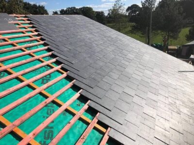 Professional slate roofing company near Virginia Water